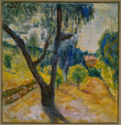 Landschaft mit Olivenbaum von Pierre Bonnard